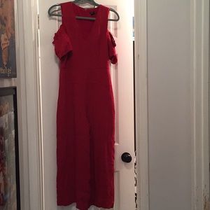 NWT jumpsuit w/ cold shoulder